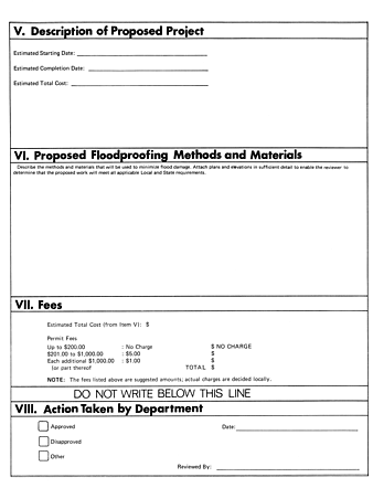 V. Description of Proposed Project