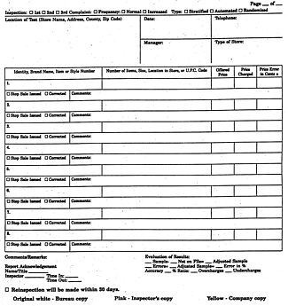 Appendix A chart